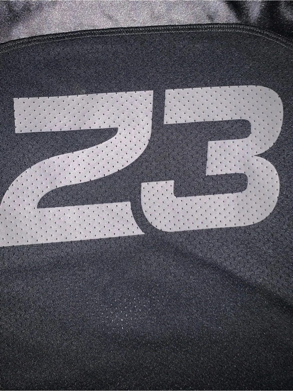 Jordan Flight Men's Jersey Top Black/Iron Grey IF1913-010 Size: Medium